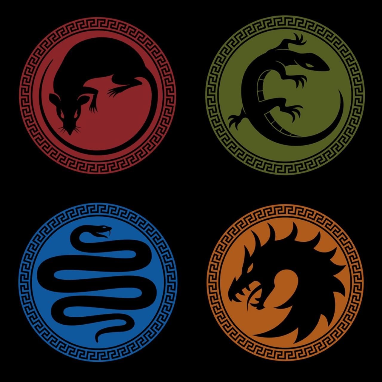 Ender's Game Battle School Army Logos