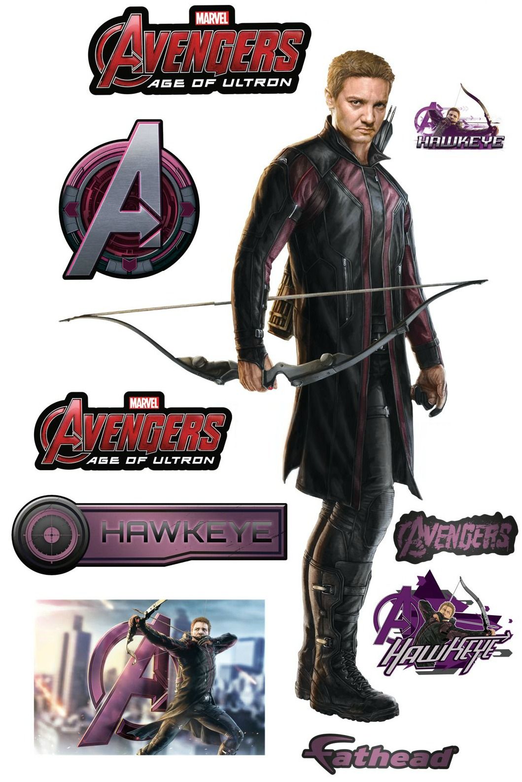 Avengers 2 Fathead Decals 10