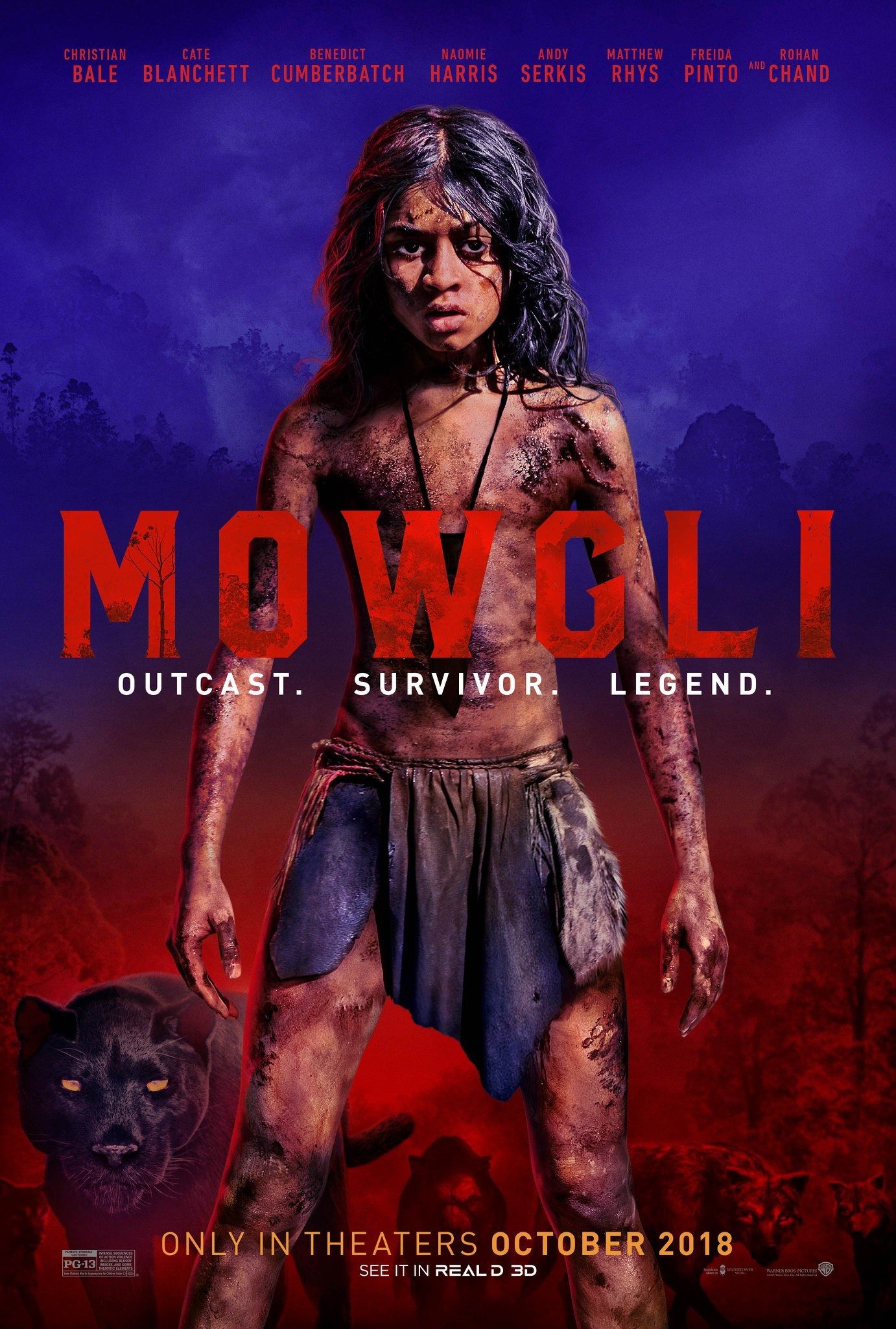 Mowgli movie Poster 2018
