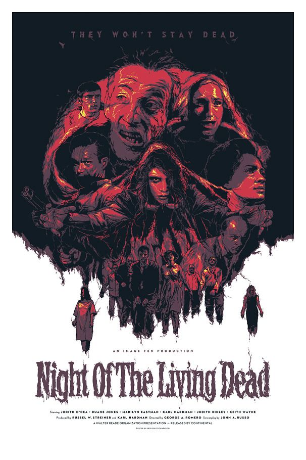Night of the Living Dead Grzegorz Domaradzki Poster