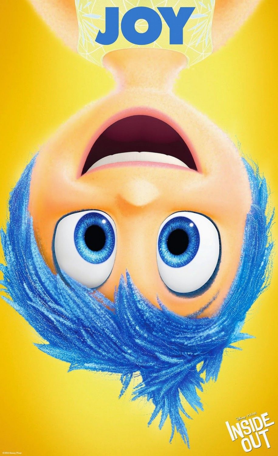 Inside Out Joy Character Poster