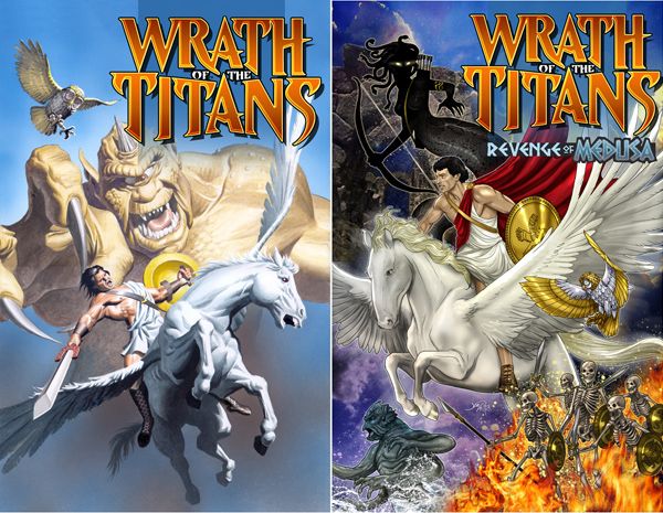 Wrath of the Titans Graphic Novel Covers #1