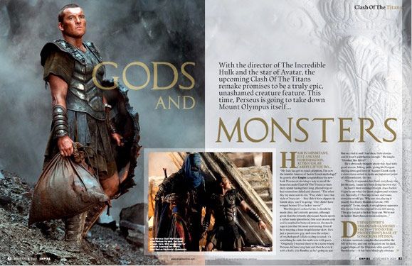 Clash of the Titans in Empire Magazine