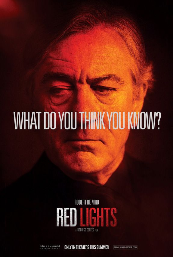 Red Lights Robert De Niro Character Poster