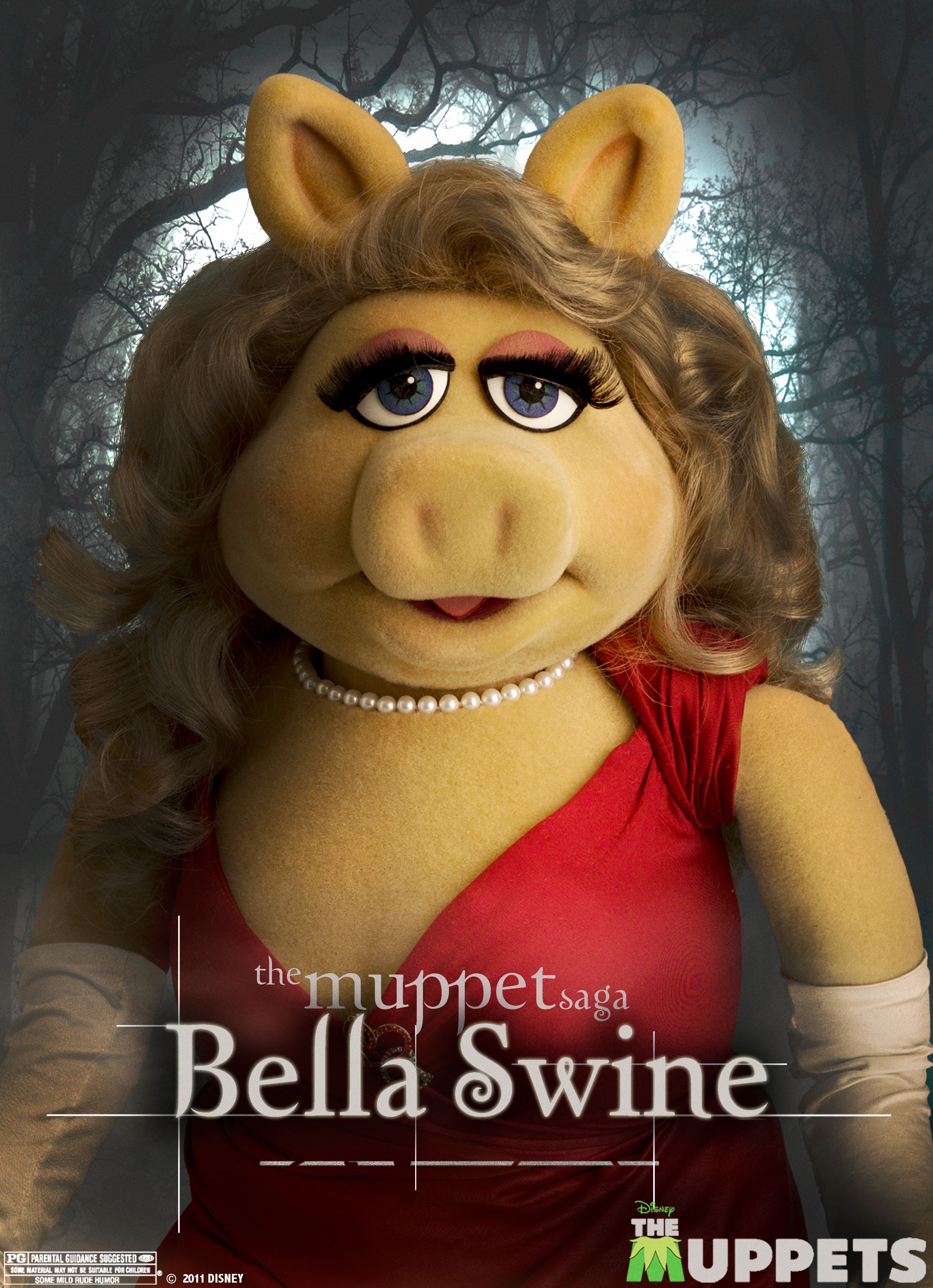 Bella Swine Muppets Poster