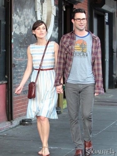 Can a Song Save Your Life Keira Knightley and Adam Levine Photo #1