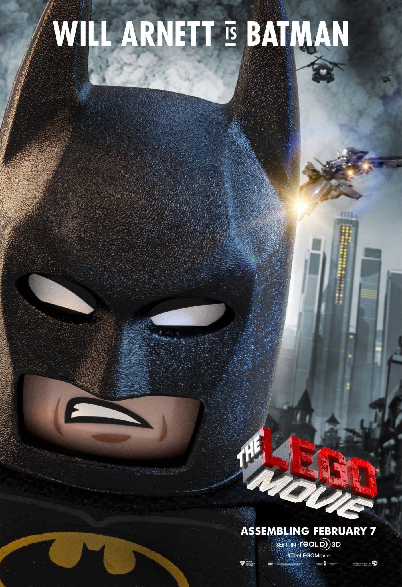The Lego Movie Character Poster 4 Batman