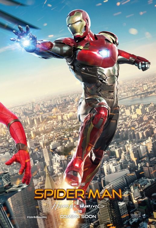 Spider-Man Homecoming Iron Man Poster