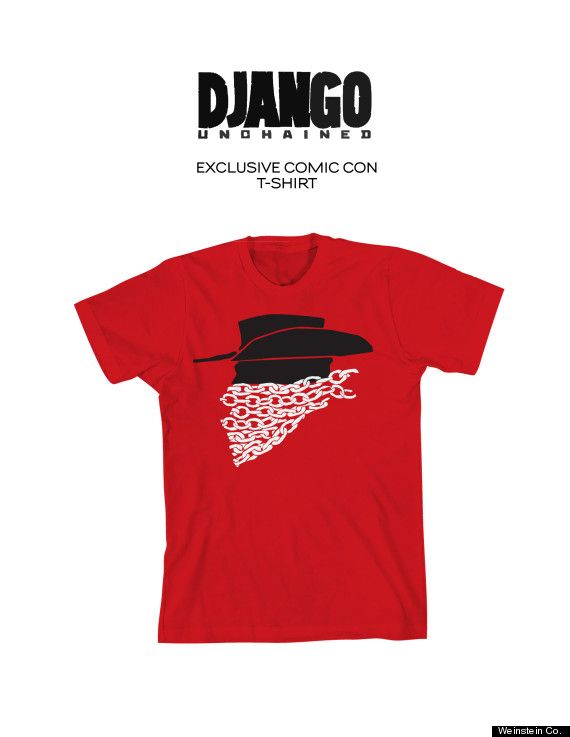 Django Unchained Comic-Con 2012 T-Shirt Photo #2