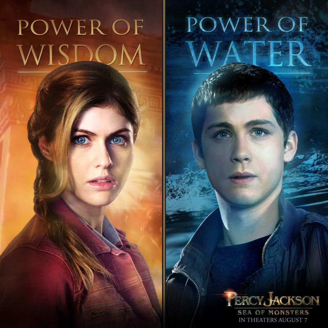 Percy Jackson Sea of Monsters Character Banner