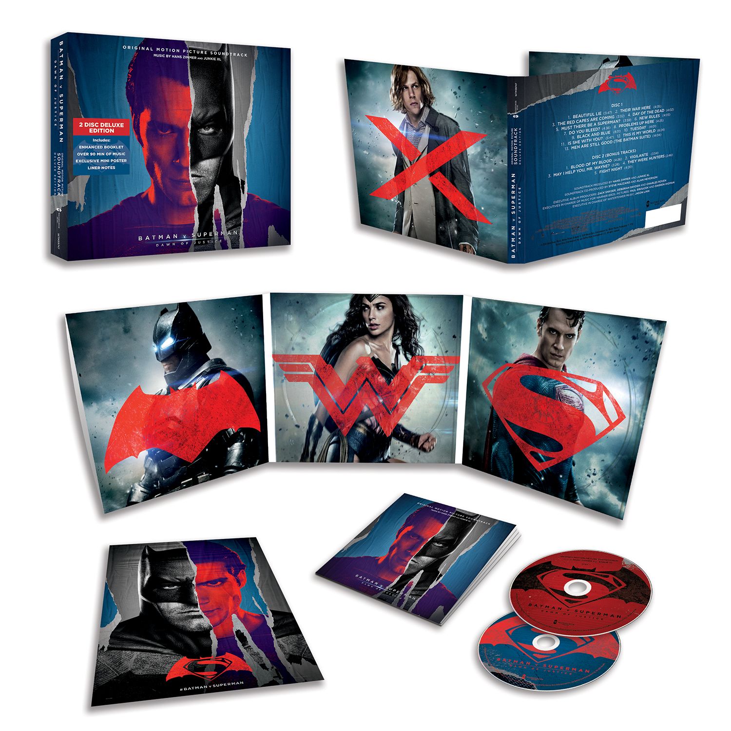 Batman v Superman: Dawn of Justice Soundtrack Artwork 2