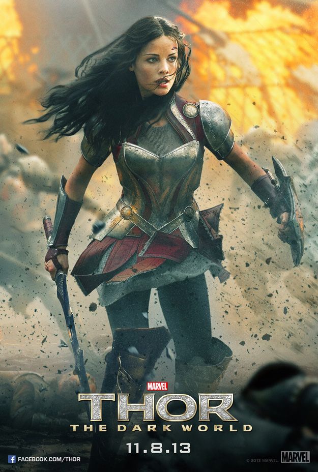 Thor The Dark World Character Poster Sif