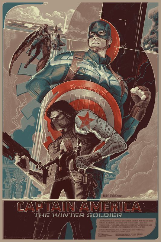 Captain America: The Winter Soldier Mondo Poster 1