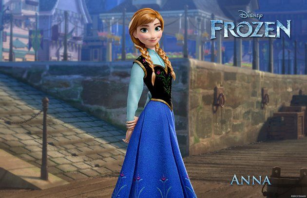 Frozen Anna Character Photo