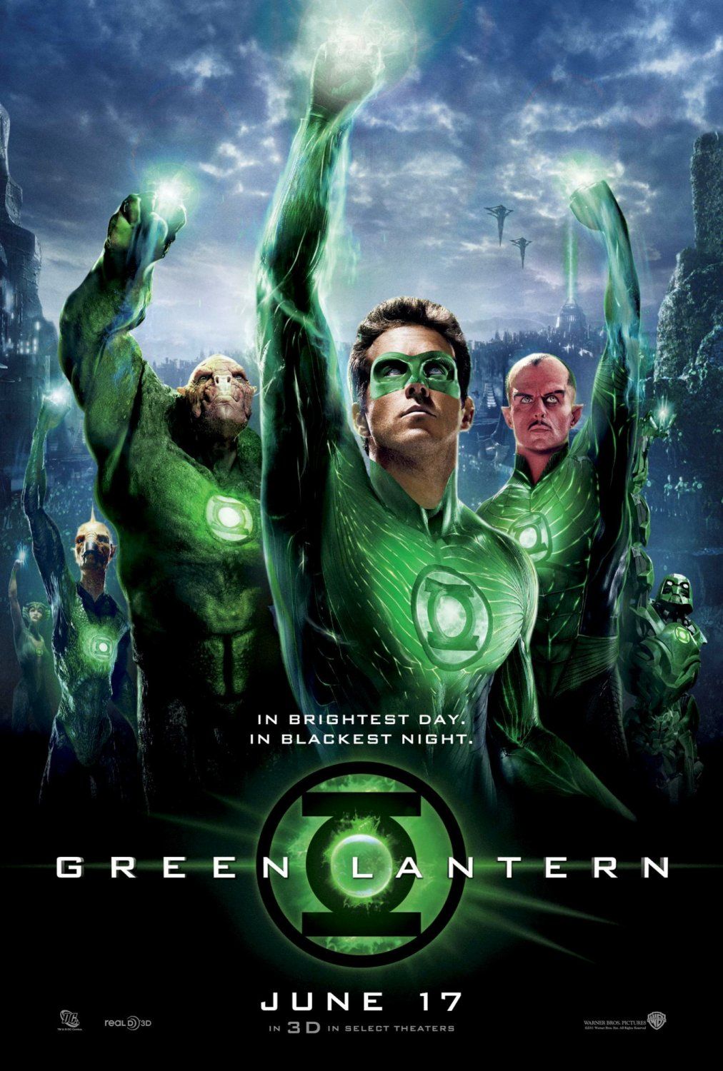 Green Lantern Brightest Day Poster