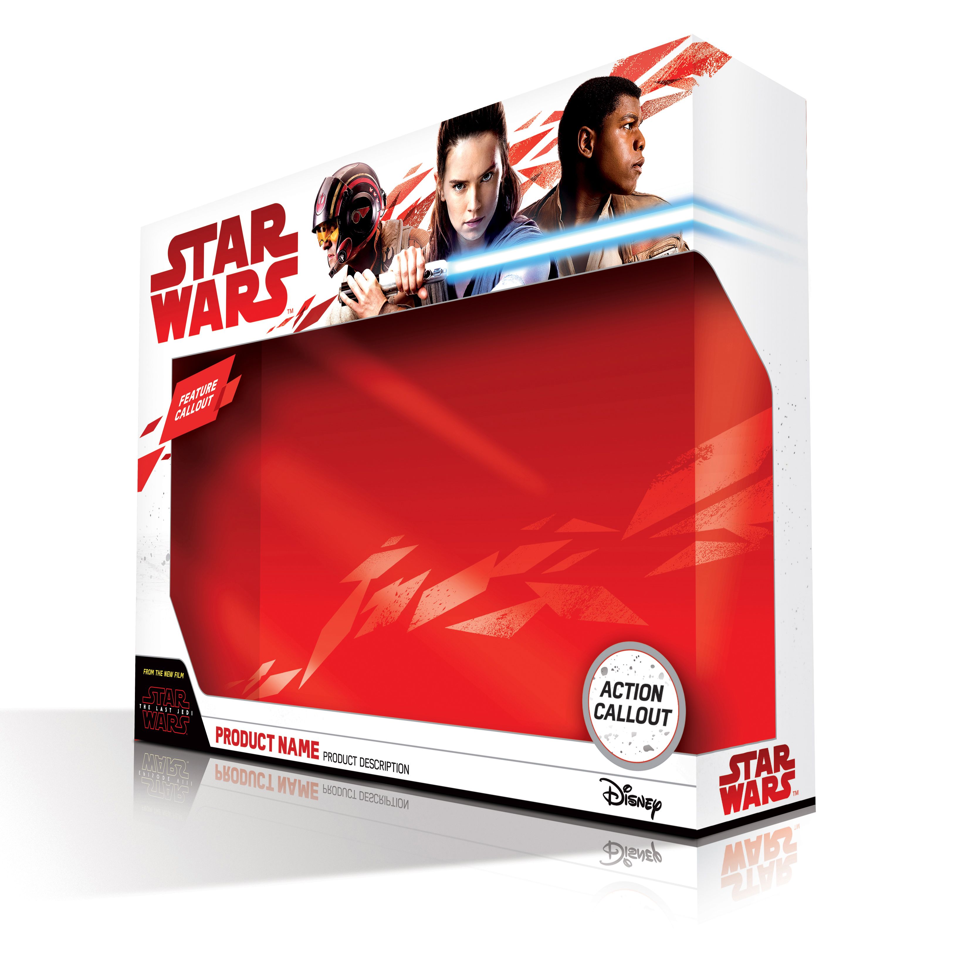 Star Wars The Last Jedi Toy Packaging Rey Finn Poe