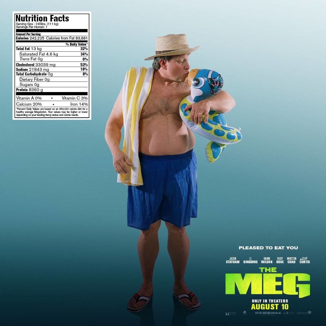 The Meg Nutrition Facts Poster #4