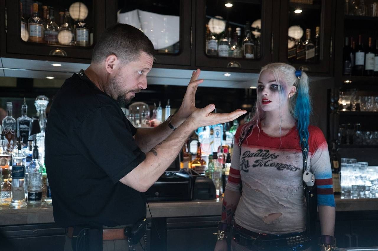Suicide Squad Harley Quinn David Ayer Photo