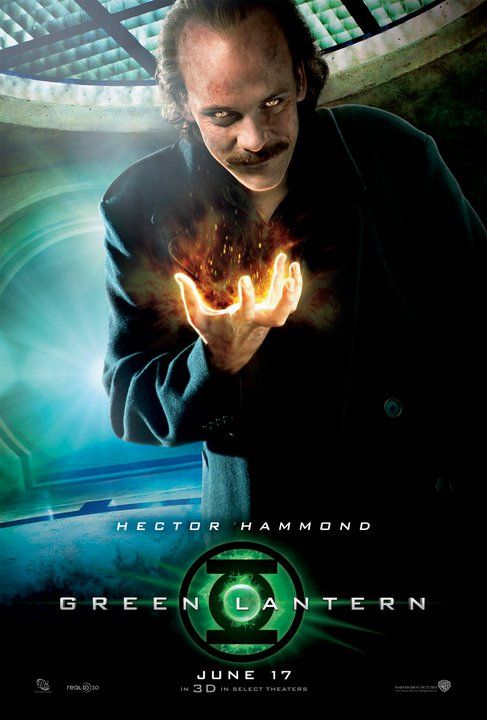 Green Lantern Hector Hammond Character Poster