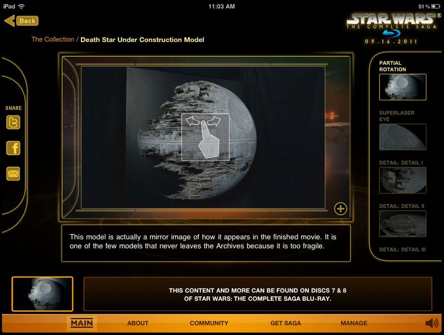 Star Wars Blu-ray: Early Access App Screenshot #2