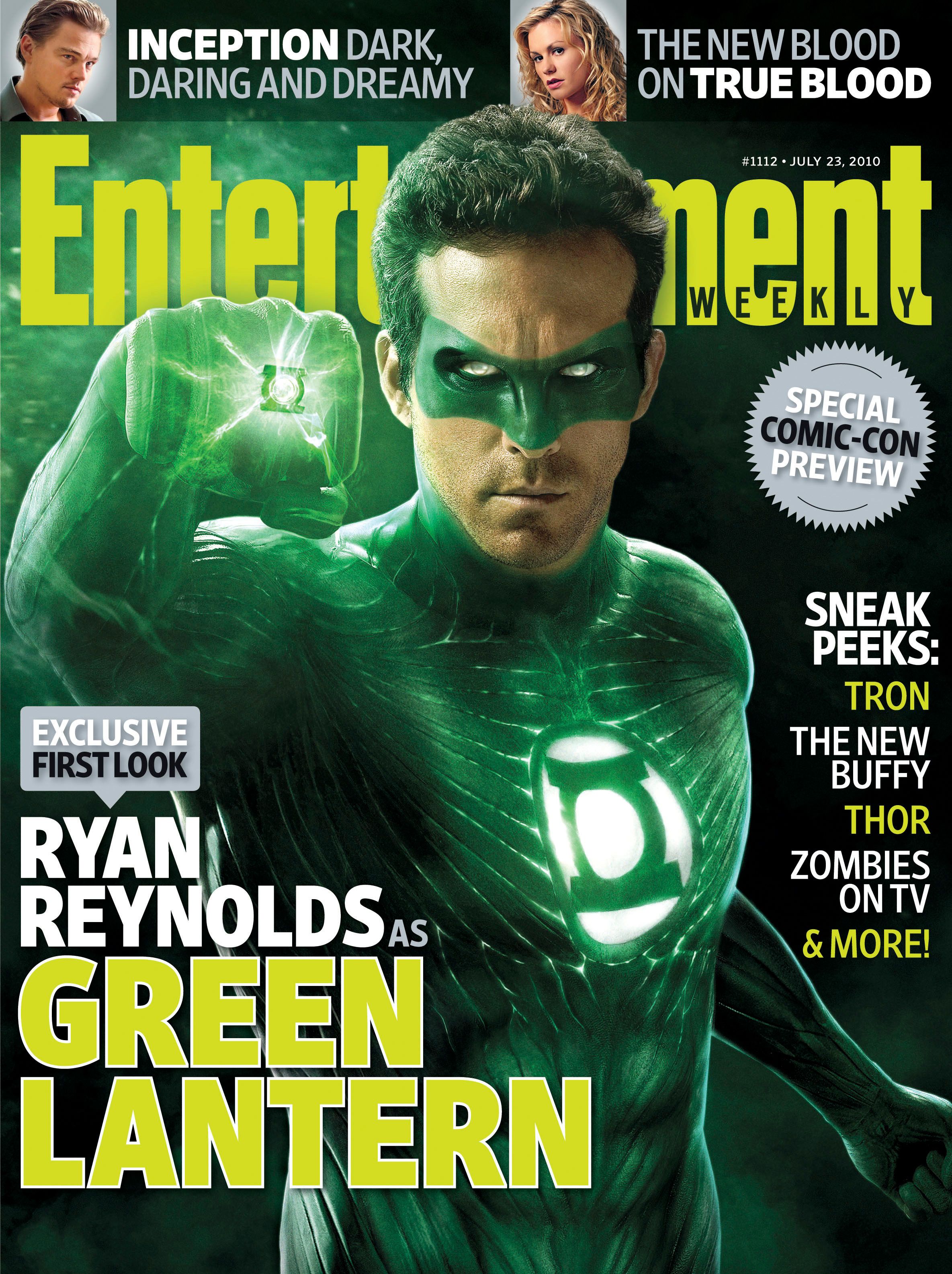 First Look at Ryan Reynolds as The Green Lantern
