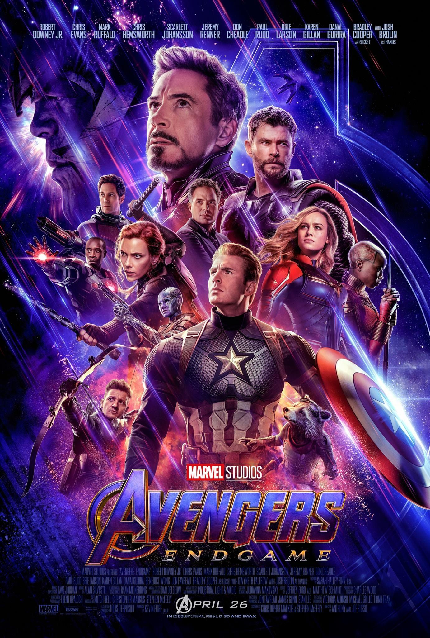 Avengers Endgame updated poster