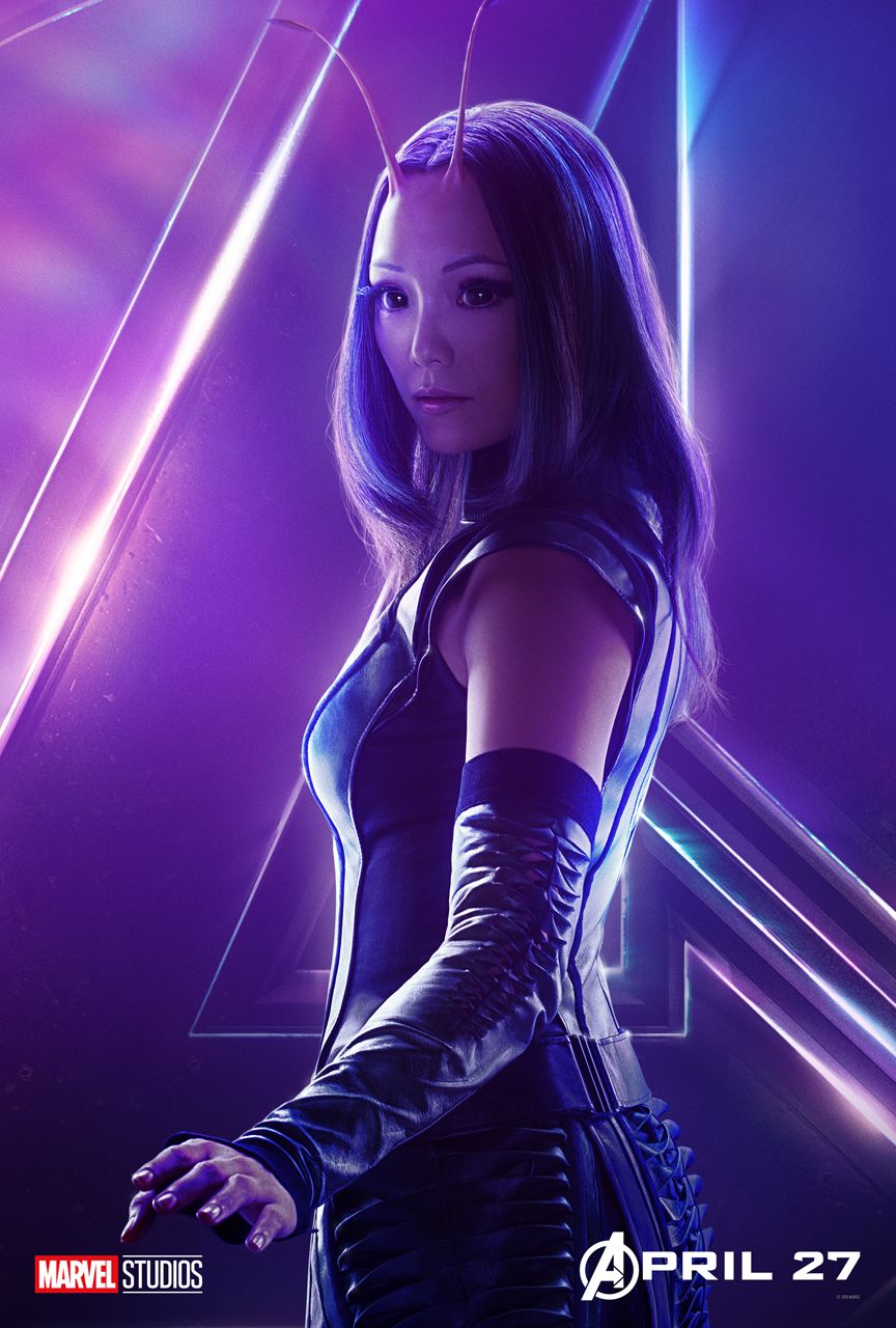 Mantis Avengers Infinity War Poster