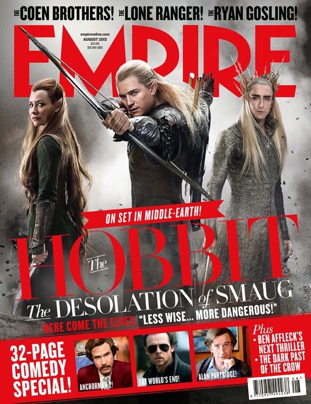 The Hobbit: The Desolation of Smaug Empire Magazine Cover 1