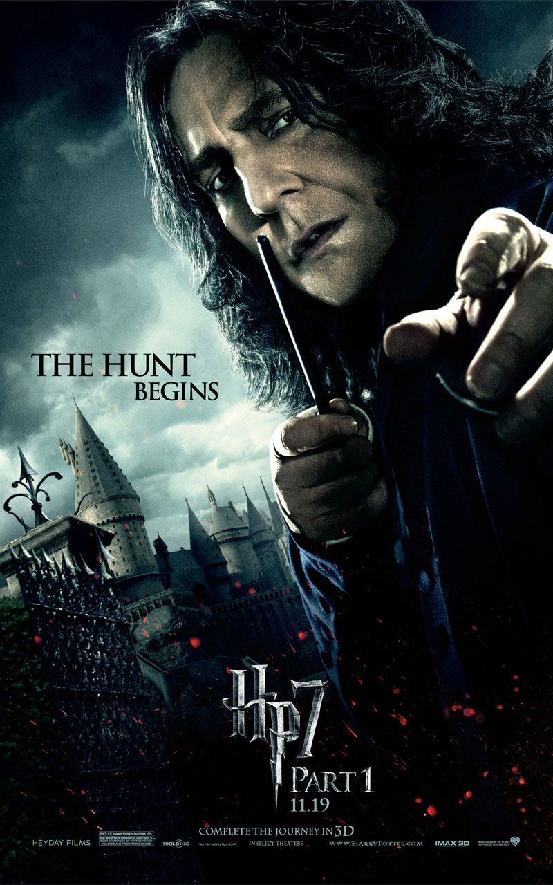 Harry Potter and the Deathly Hallows Severus Snape Poster