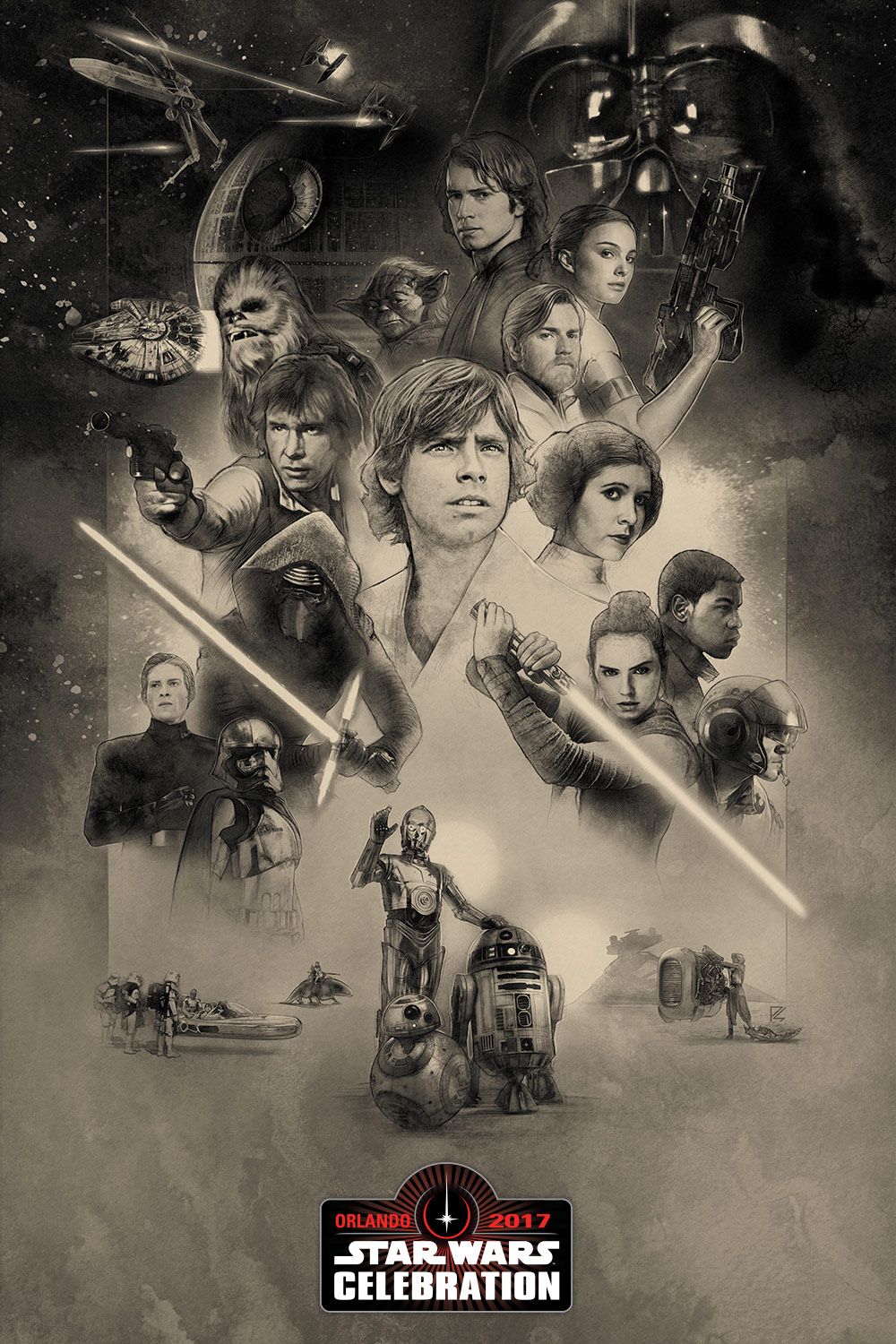 Star Wars Celebration 2017 Poster