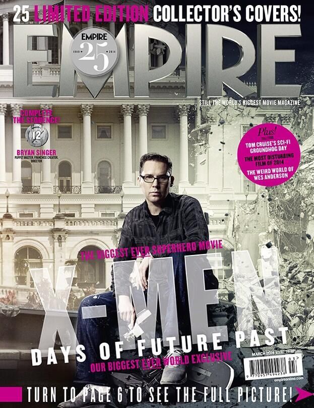 X-Men: Days of Future Past Bryan Singer Empire Cover