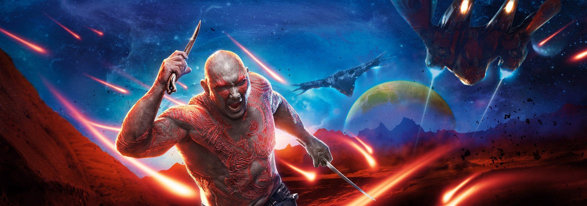 Guardians of the Galaxy 2 Drax Banner