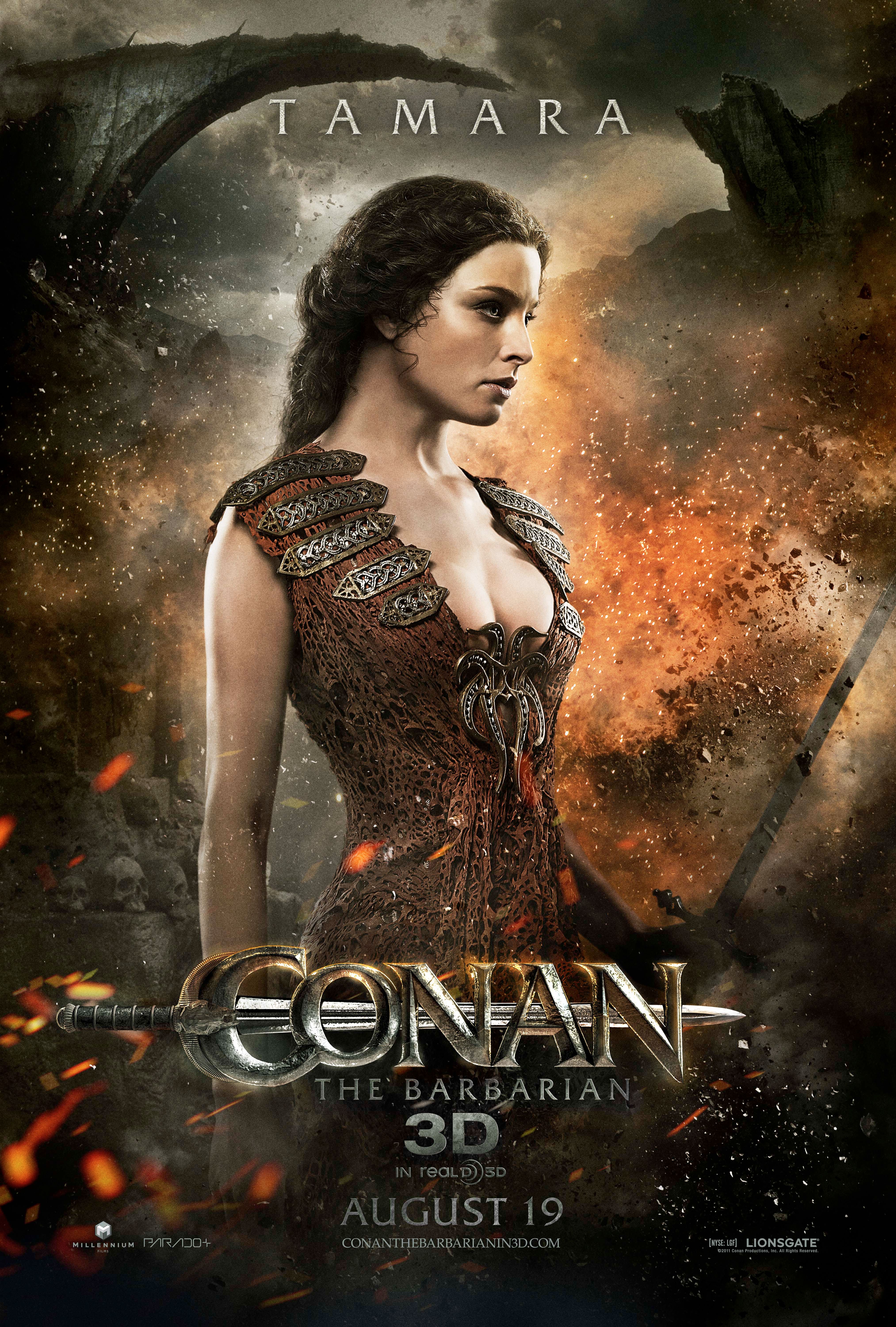 Conan the Barbarian Rachel Nichols Character Poster
