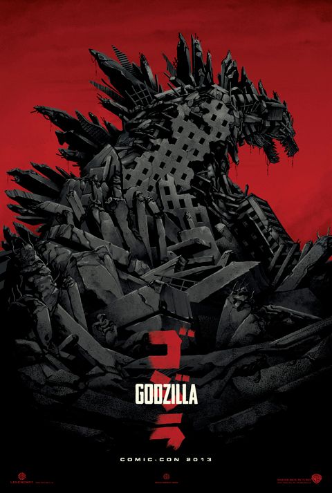 Gozilla Comic-Con 2013 Poster