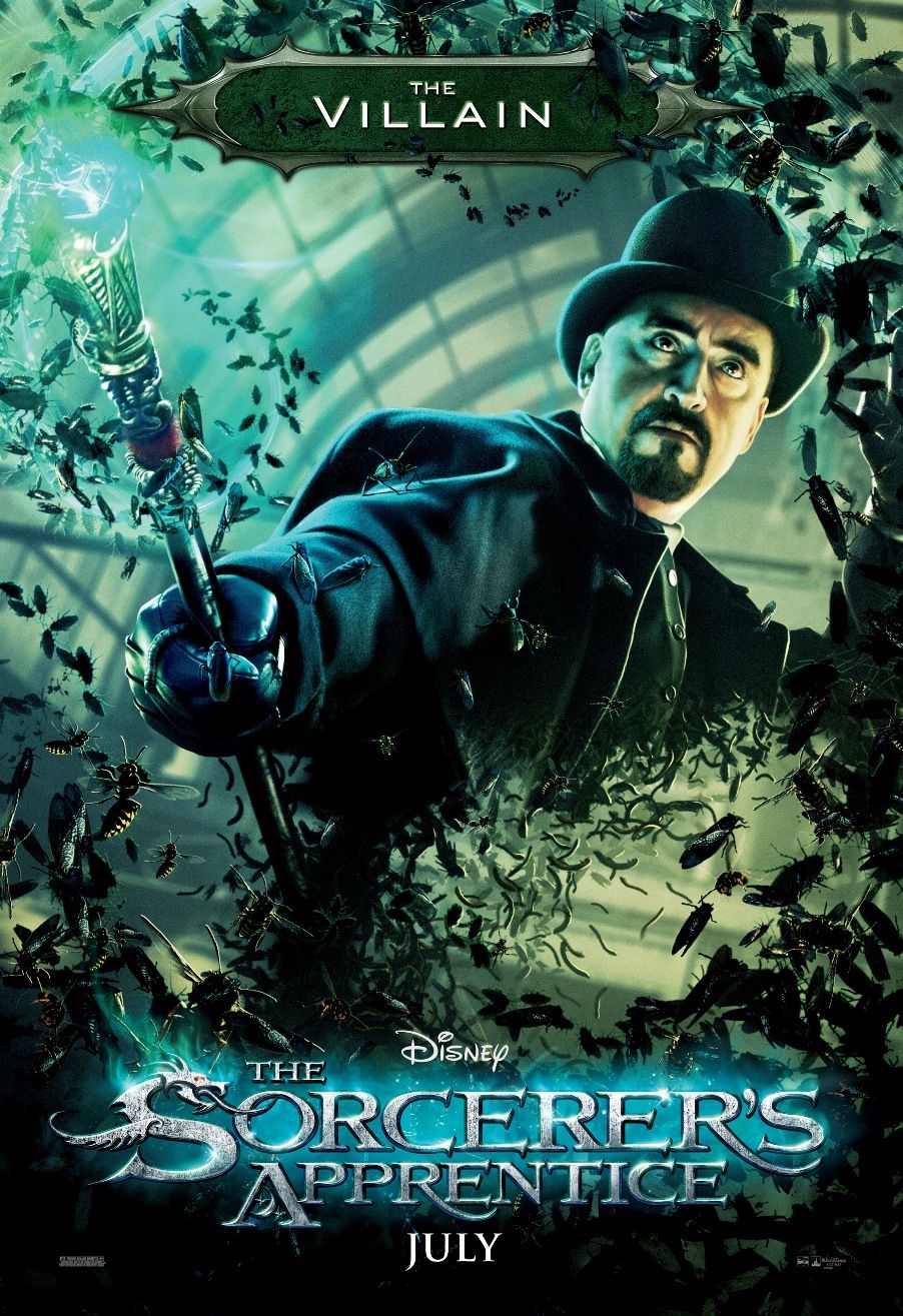The Sorcerer's Apprentice Alfred Molina character poster