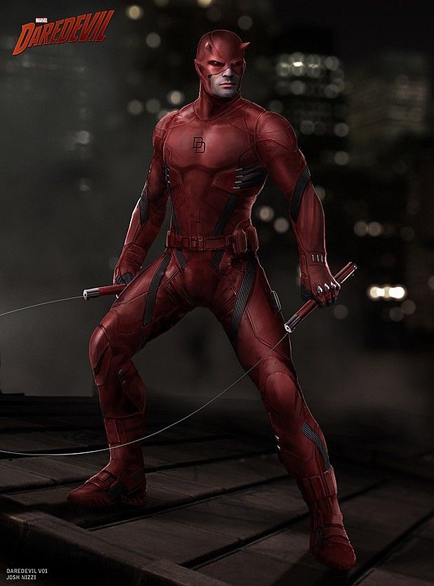 Marvel's Daredevil Costume Concept Art 1
