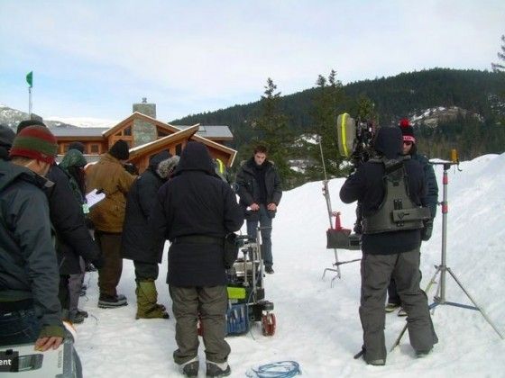 Twilight Breaking Dawn On Set in Vancouver