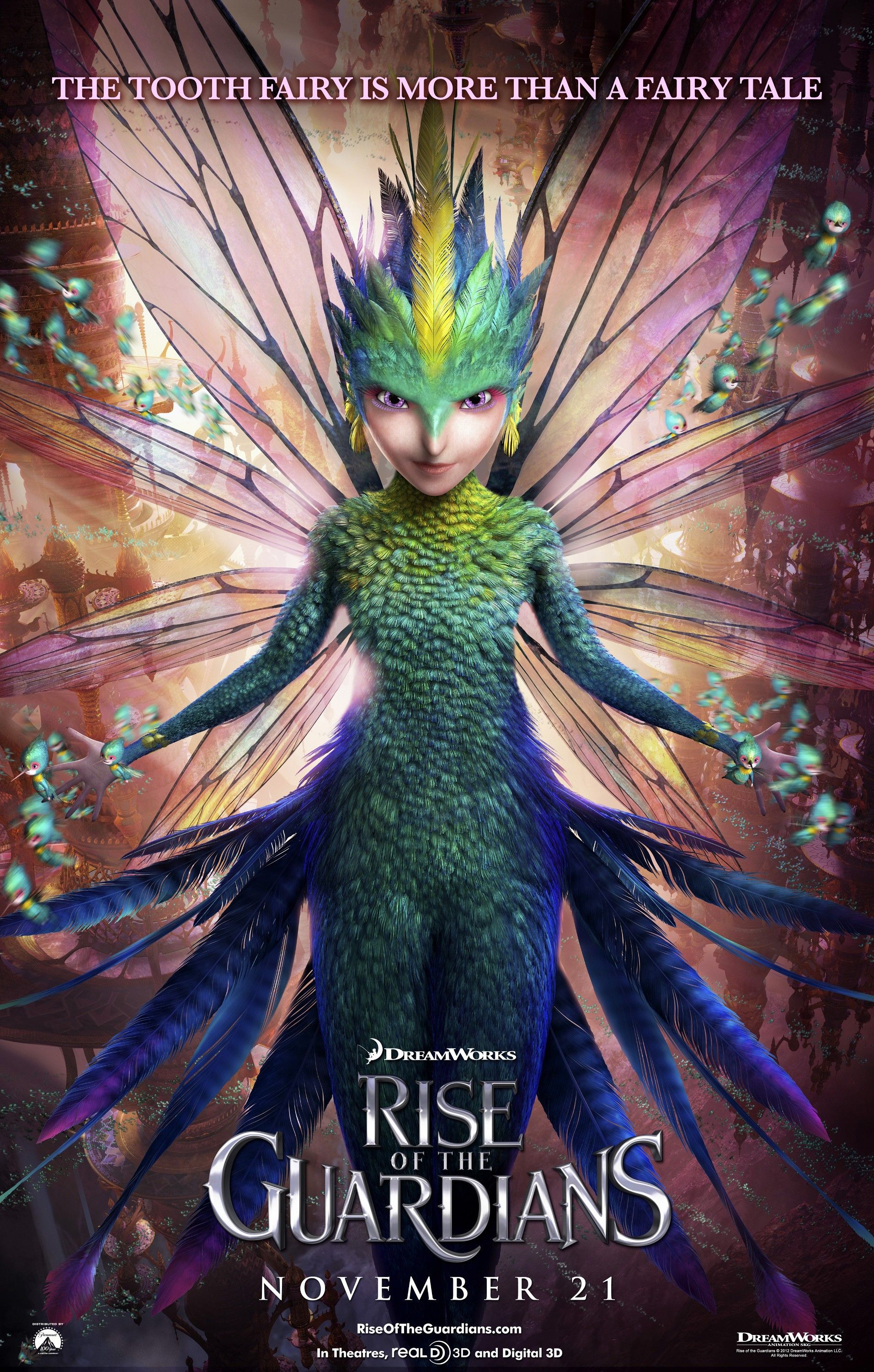 Rise of the Guardians Tooth Character Poster