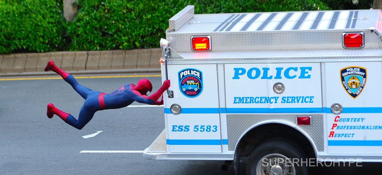 The Amazing Spider-man 2 On Set #2