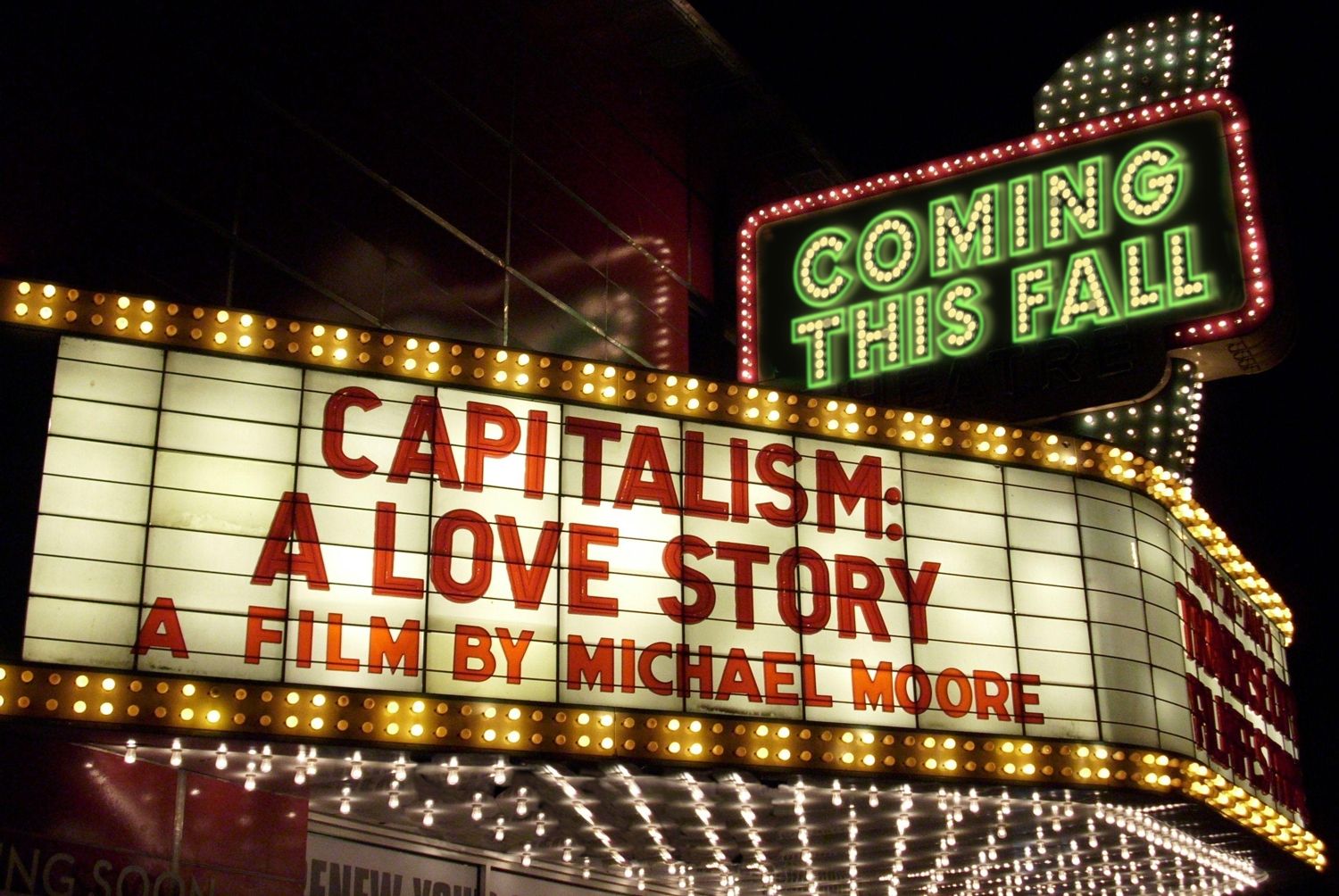 Capitalism: A Love Story Marquee
