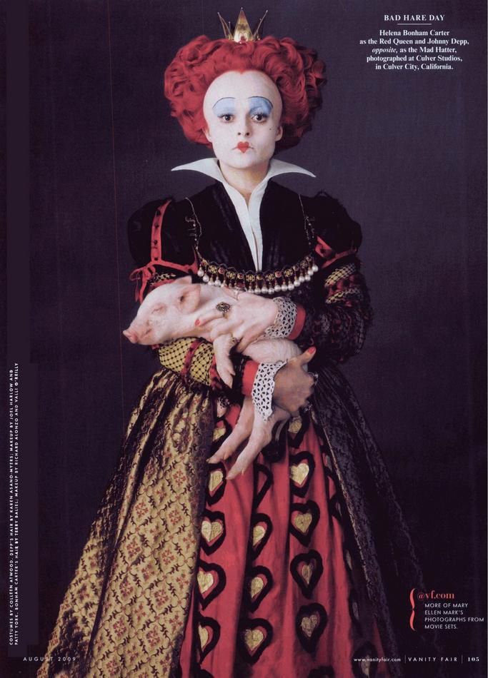 Helena Bonham Carter as The Red Queen