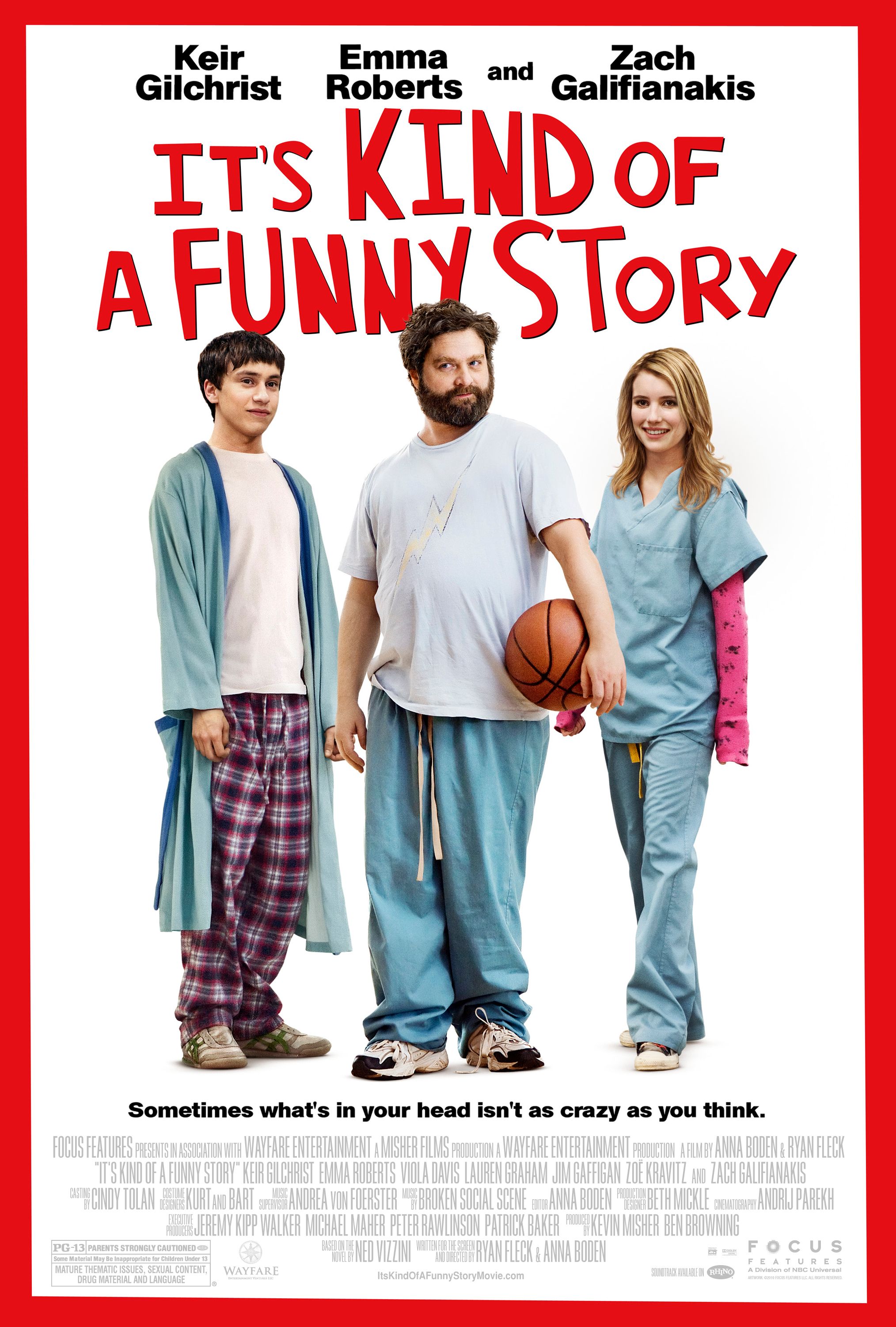 Exclusive poster for It's Kind of a Funny Story