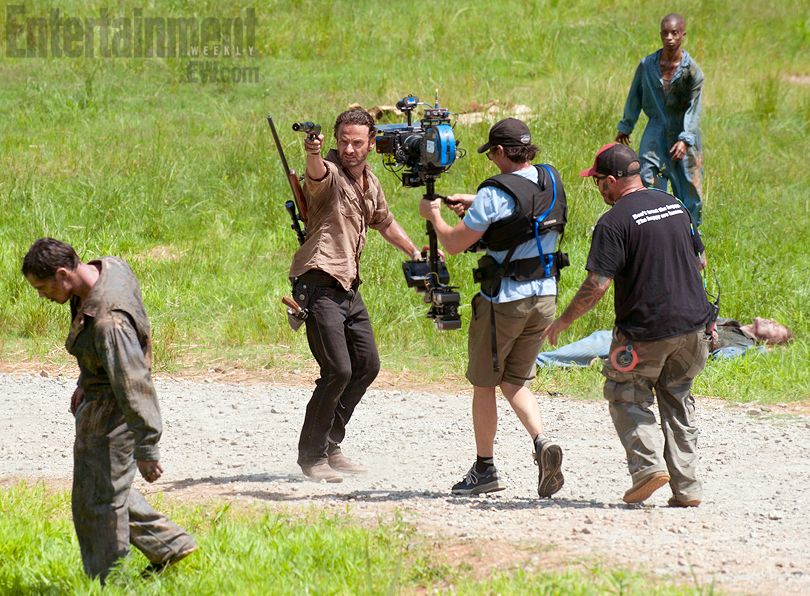 Walking Dead Season 3 behind-the-scenes Photo 2