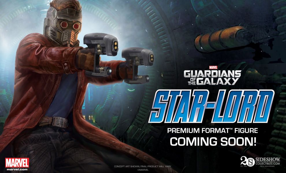 Guardians of the Galaxy Star Lord Premium Figure Statue Photo
