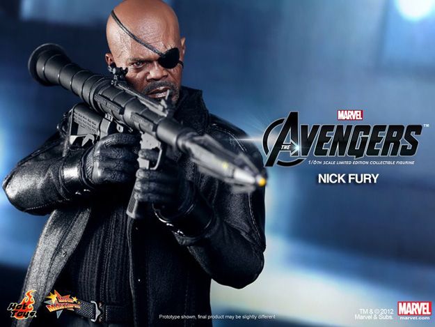 Hot Toys Avengers Action Figures - Nick Fury #12