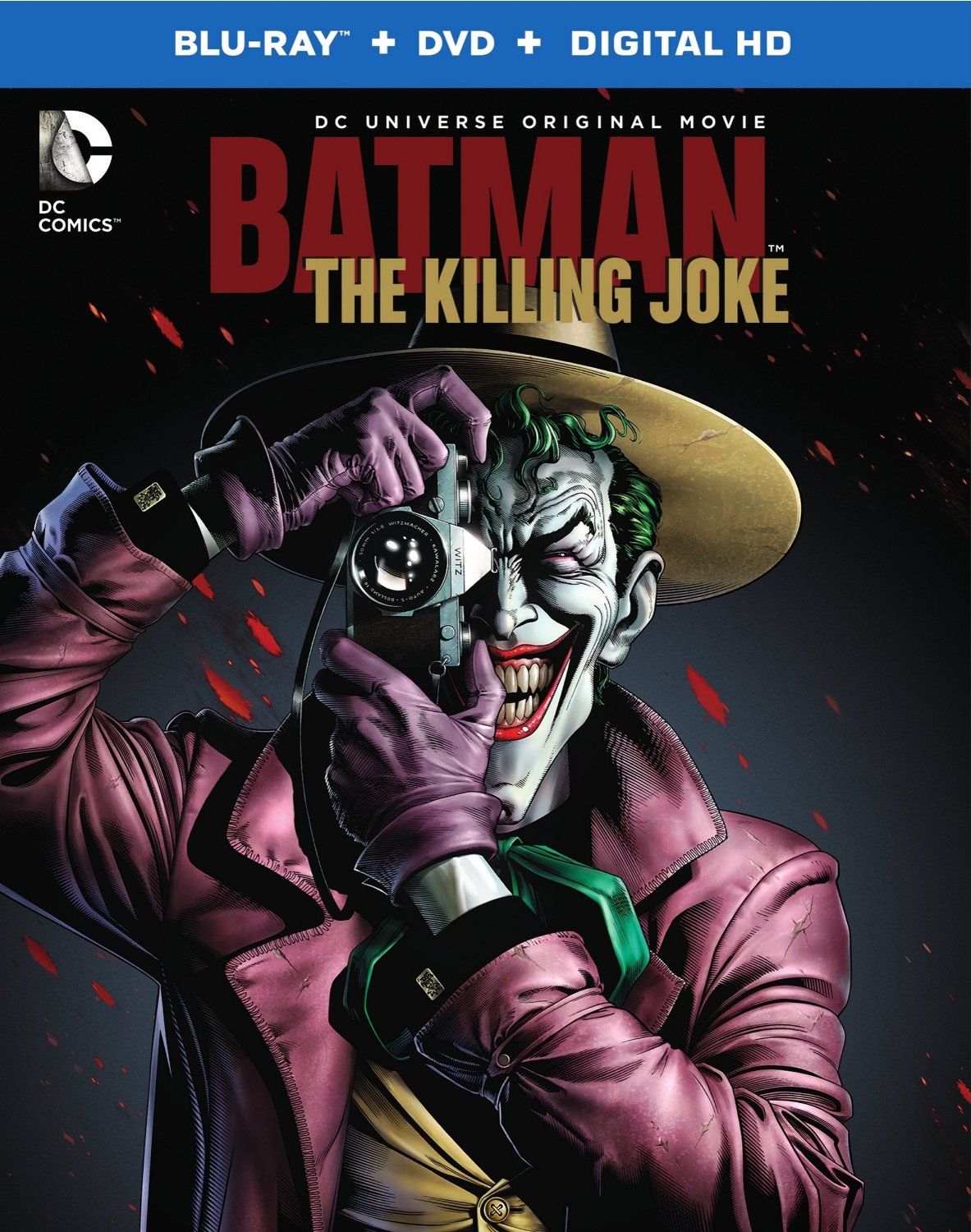 Batman: The Killing Joke Blu-ray Artwork