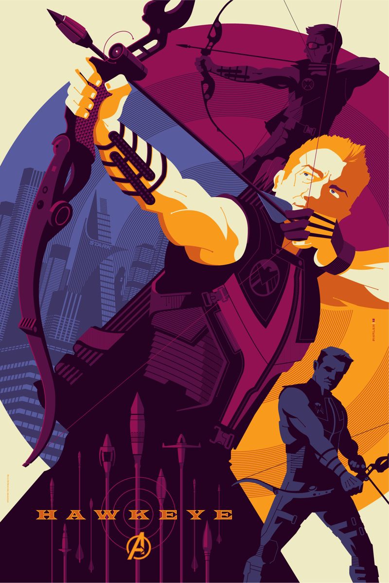 Mondo Hawkeye Poster
