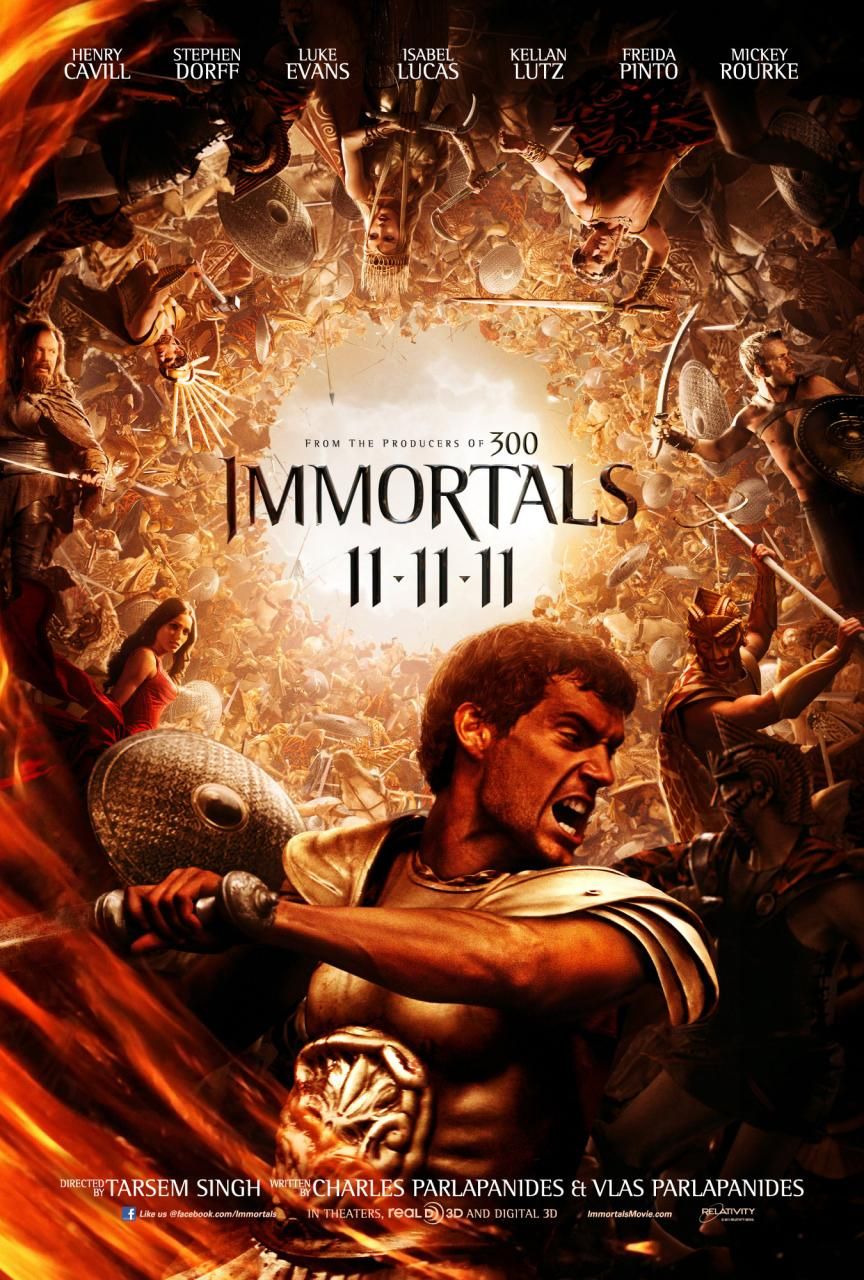 Immortals Comic-Con Poster