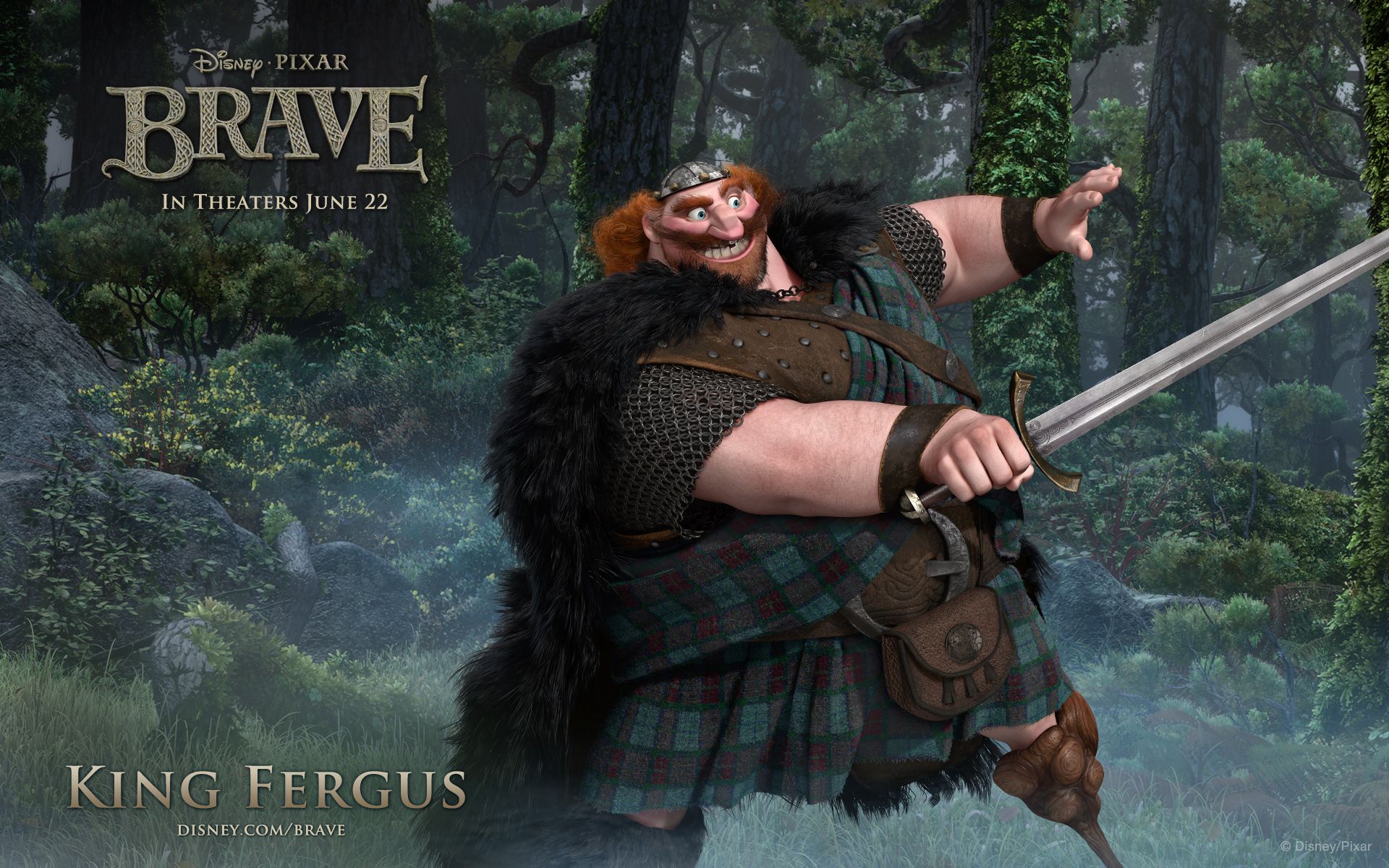Brave King Fergus Desktop