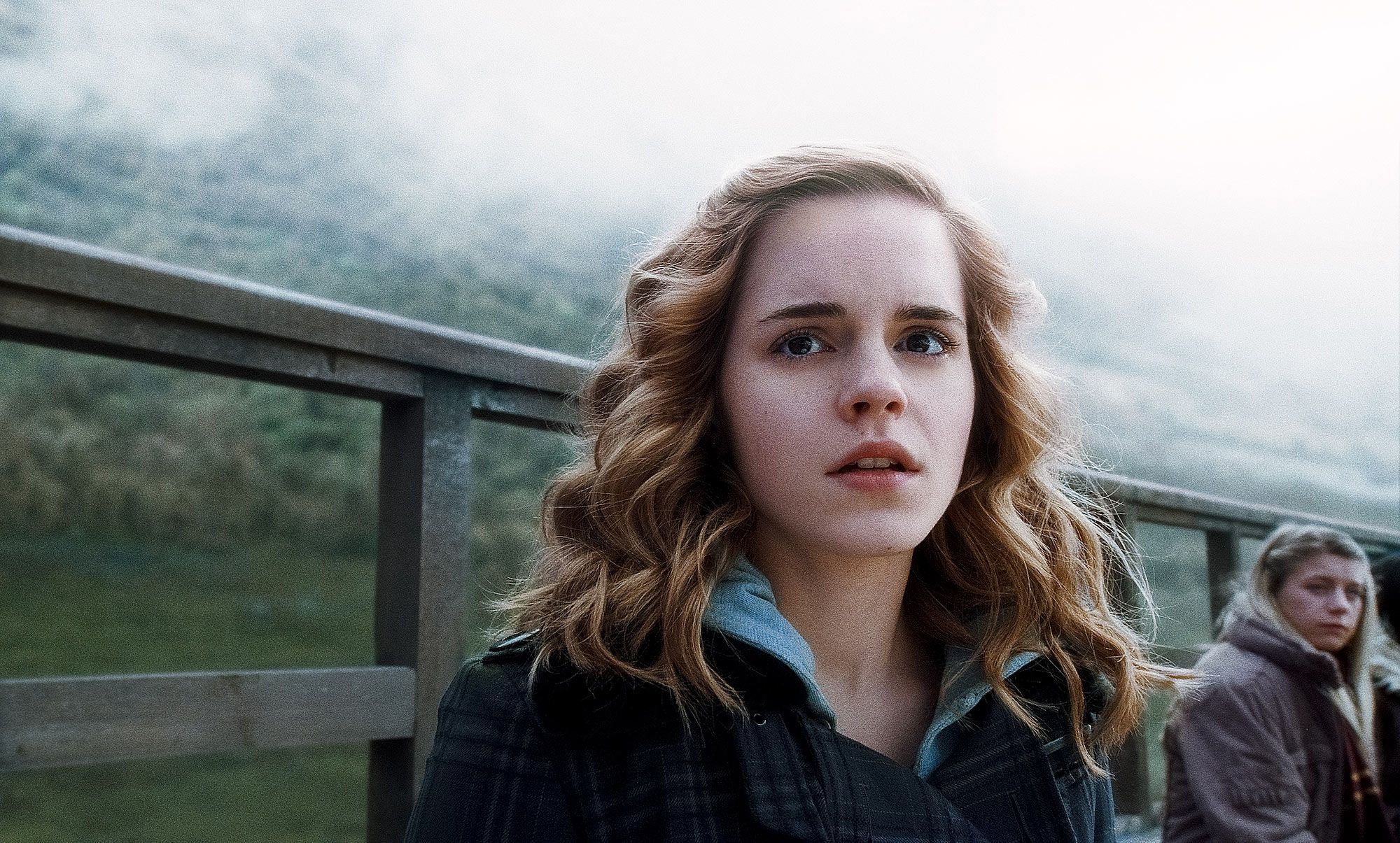 Emma Watson as Hermione Granger{20}I think there might've been a small understanding. The kissing scene that they have is in the seventh film. So it wasn't that we did it and it was shit and didn't make it. We may have to edit for the last one yet, but we did that scene about two weeks ago.